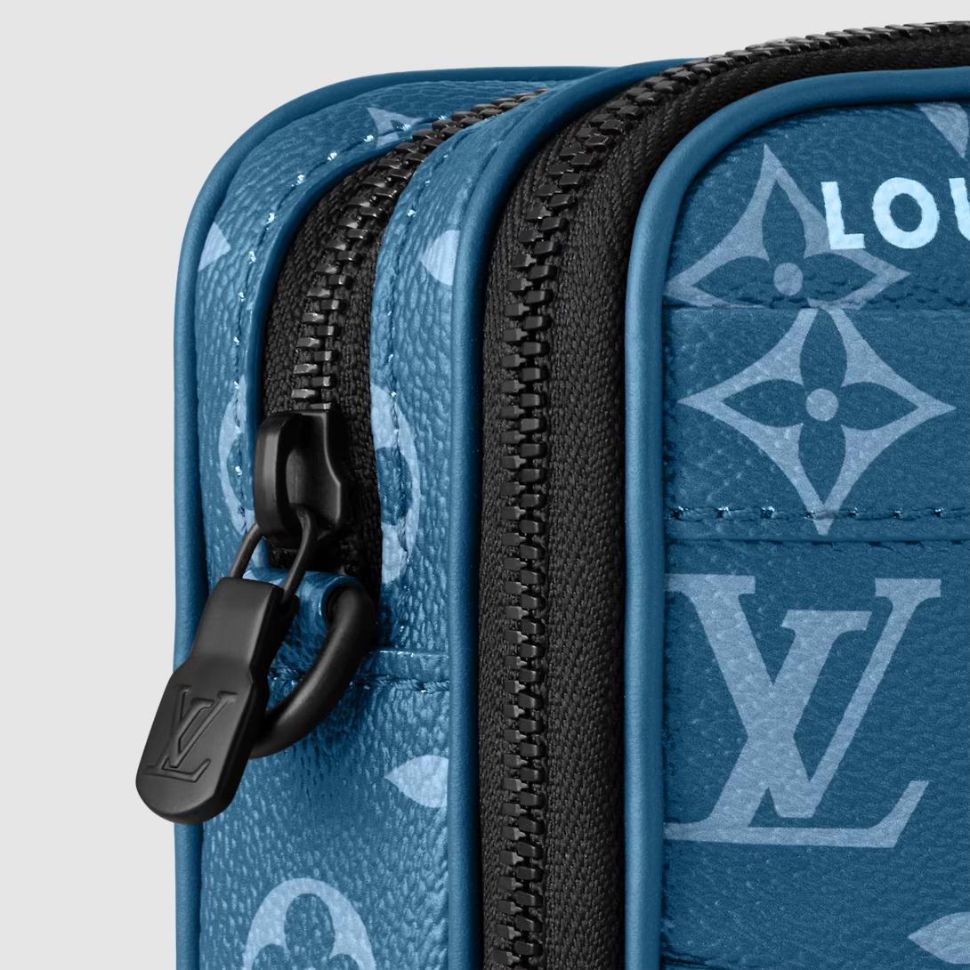 Túi Louis Vuitton Nano Alpha Monogram Other Nam Xanh Dương